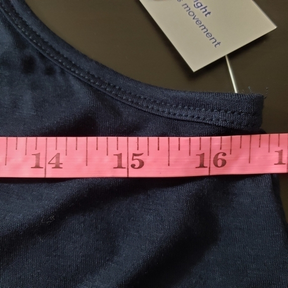 ☀ Joy Lab Navy Pullover Sleeveless Fitness Tank Top - Picture 5 of 6